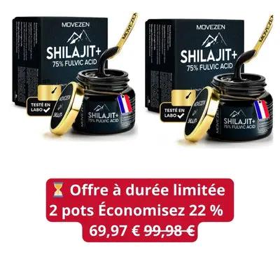 Shilajit + Résine MOVEZEN MOVEZEN