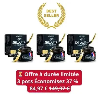 Shilajit + Résine MOVEZEN MOVEZEN