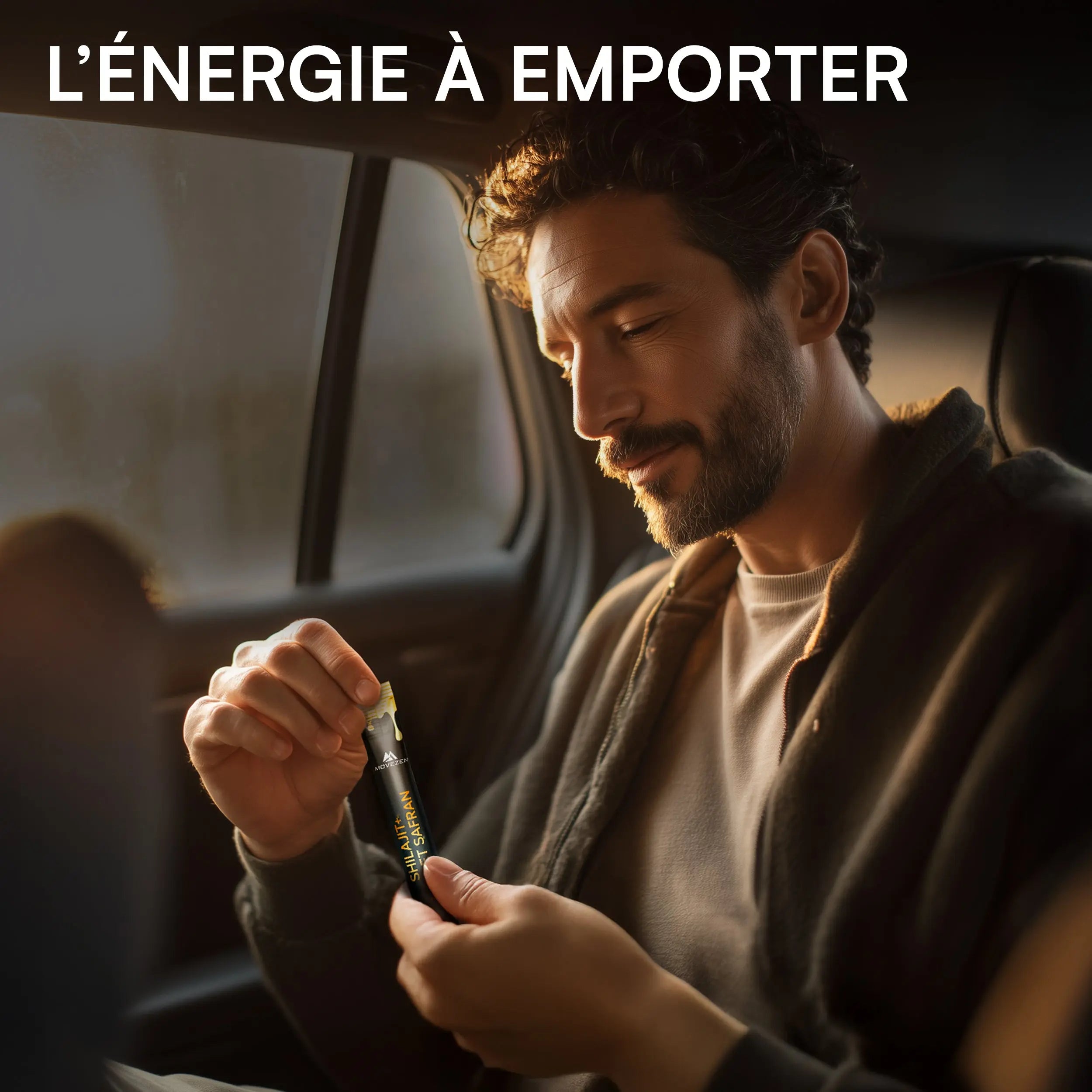 Shilajit + Résine avec Miel & Safran Bio MOVEZEN