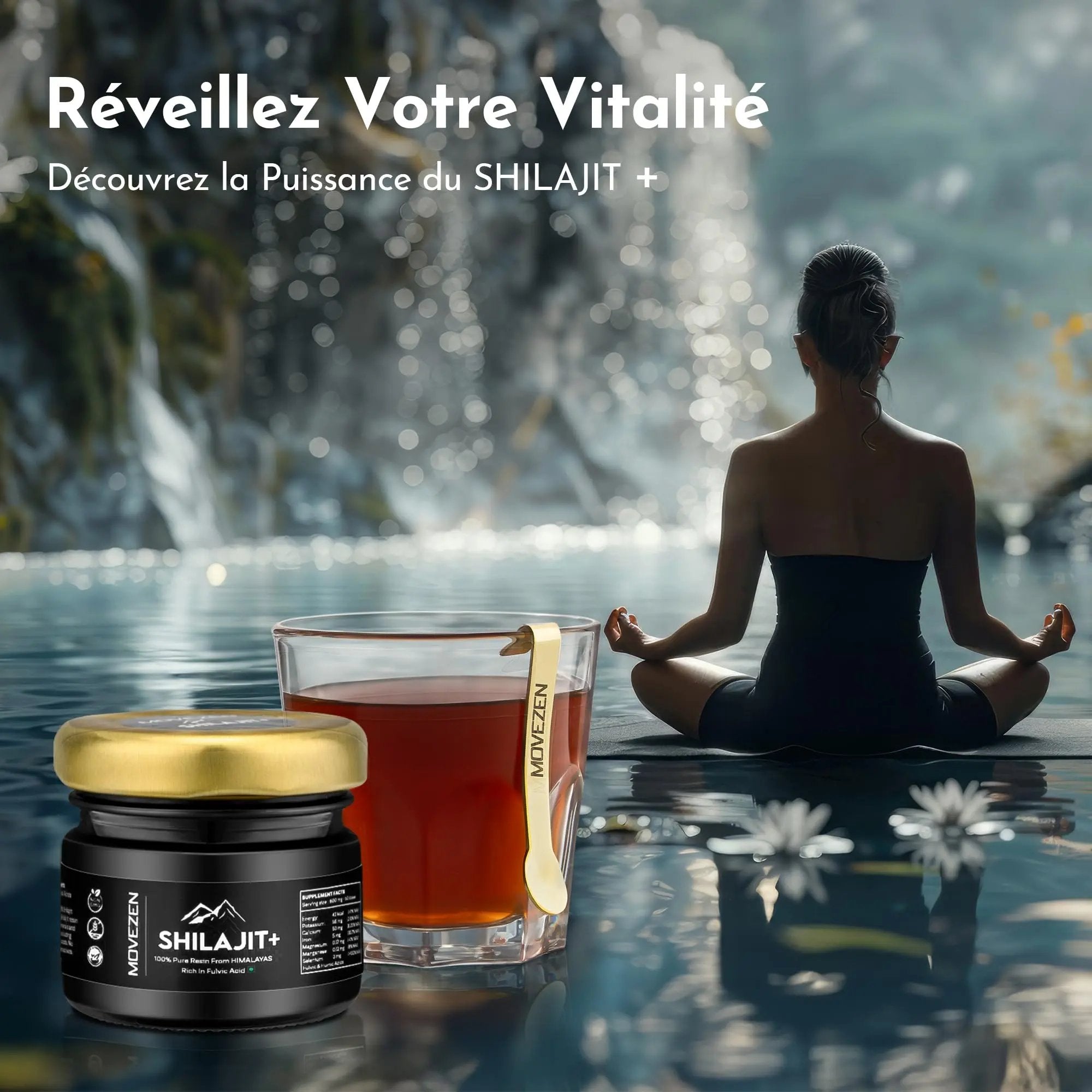 Shilajit + Résine MOVEZEN MOVEZEN