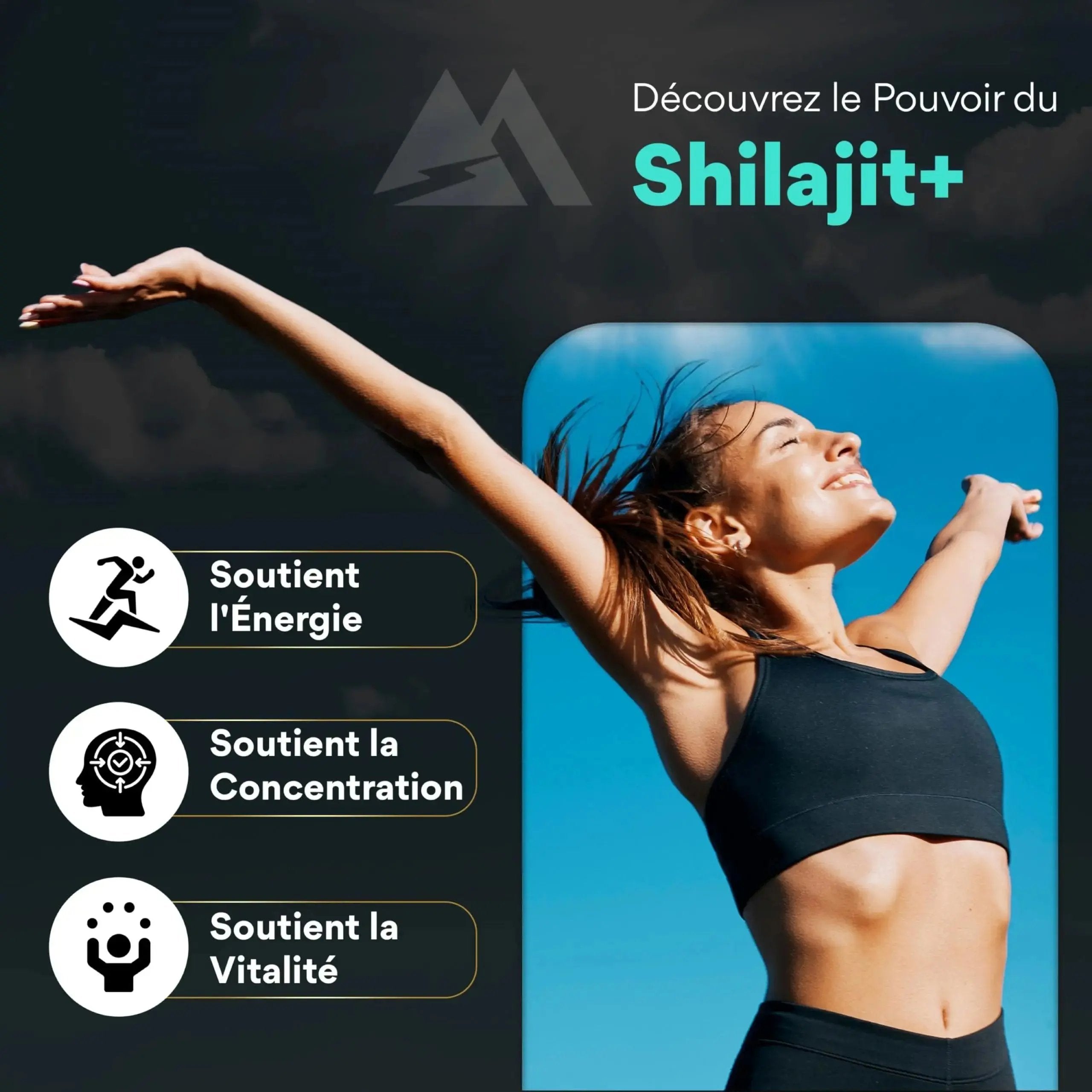 Shilajit+ 120 Gélules MOVEZEN