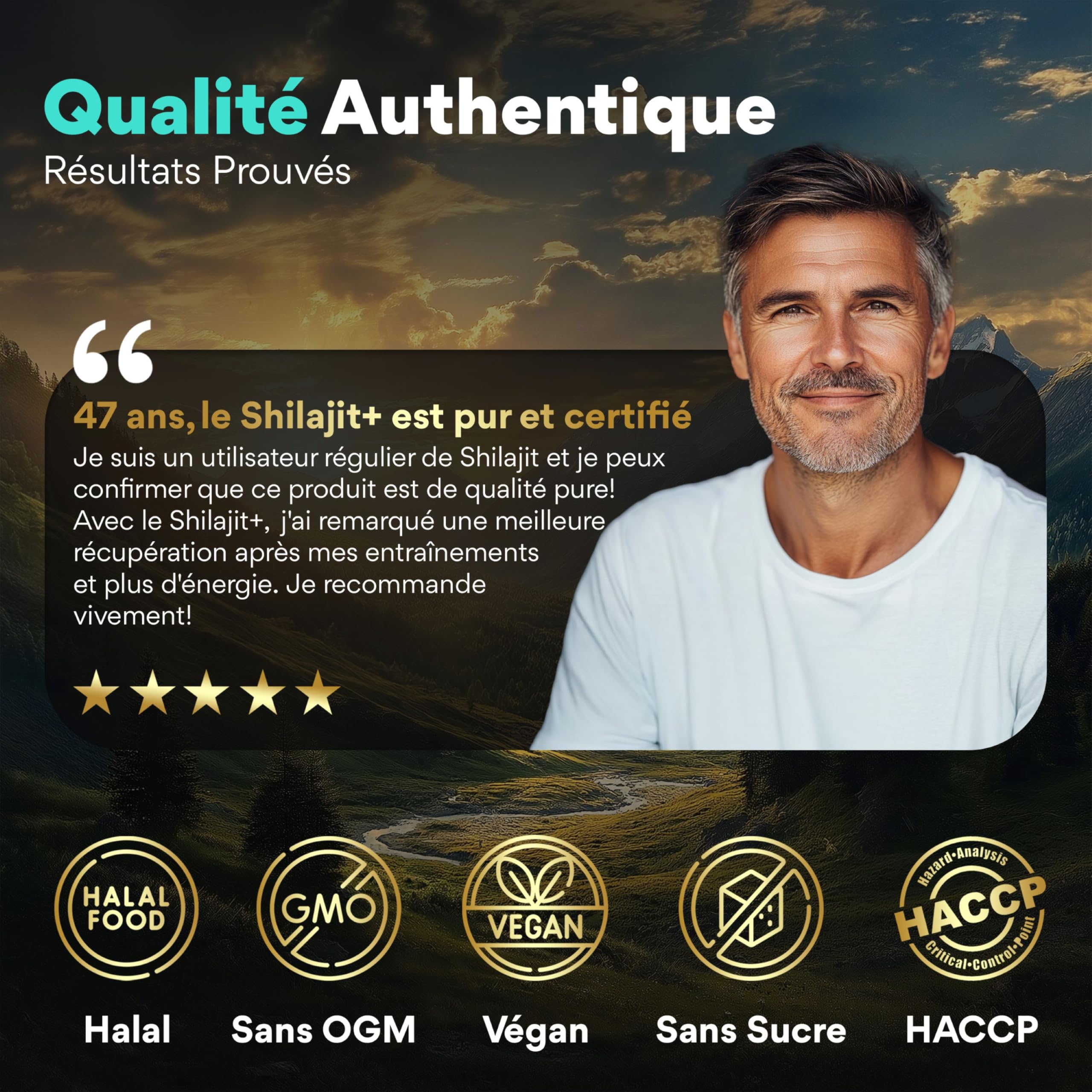 Shilajit+ 120 Gélules