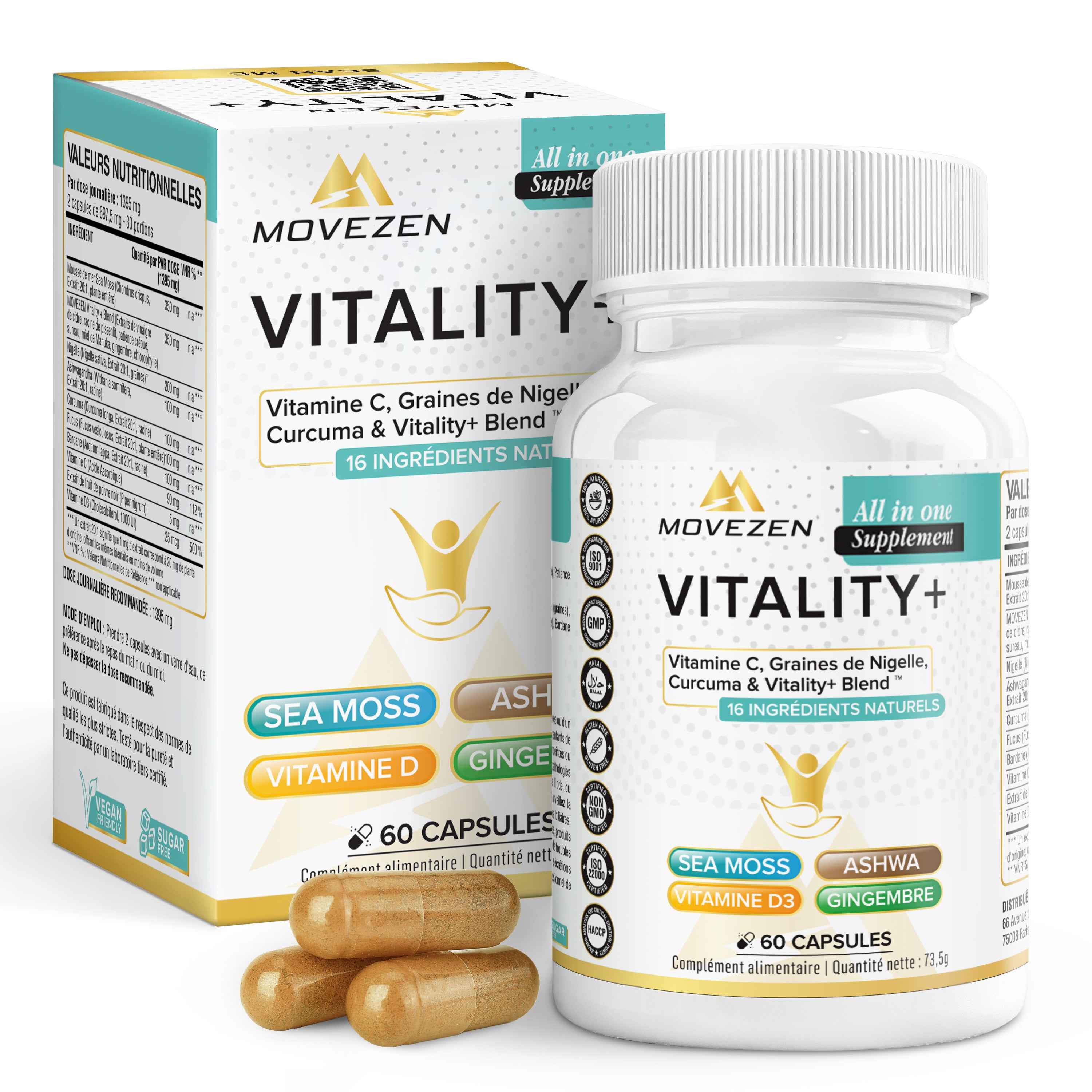 MOVEZEN VITALITY+ Votre routine vitalité 16-en-1