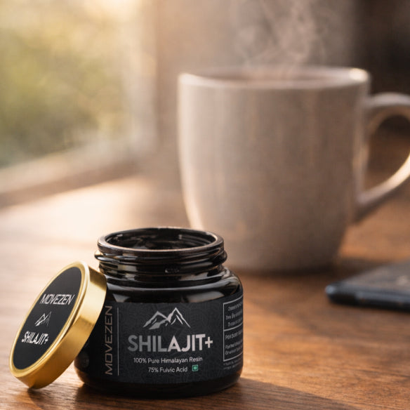 Shilajit + infusion chaude