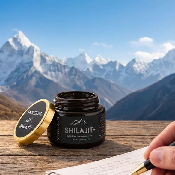 Shilajit avant un effort mental intense